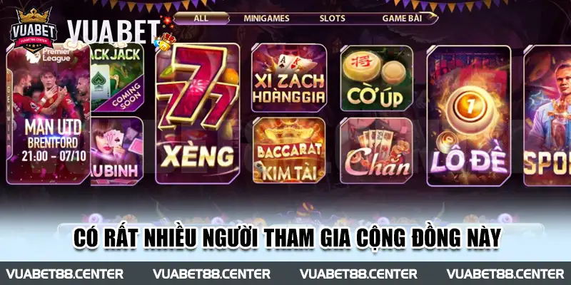 Có rất nhiều người tham gia cộng đồng này